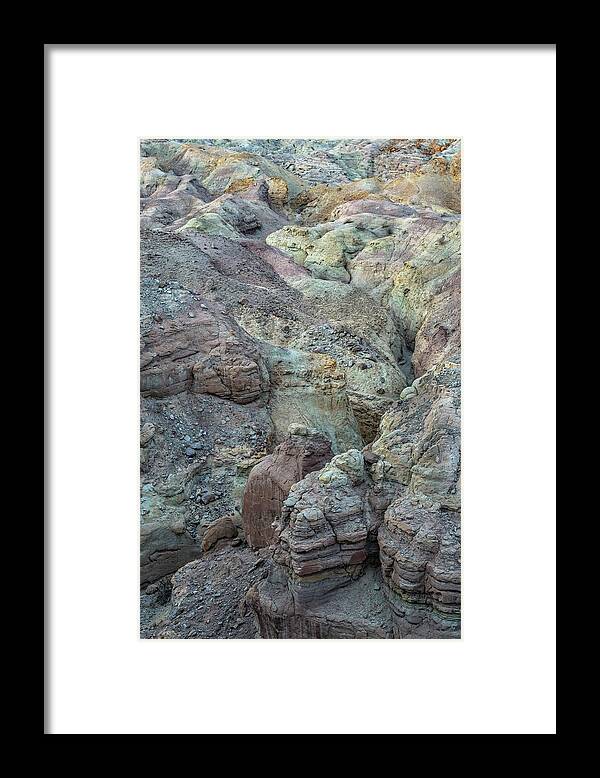 Desert Framed Print featuring the photograph Soft Colors in a Hard Landscape 1 by Alexander Kunz