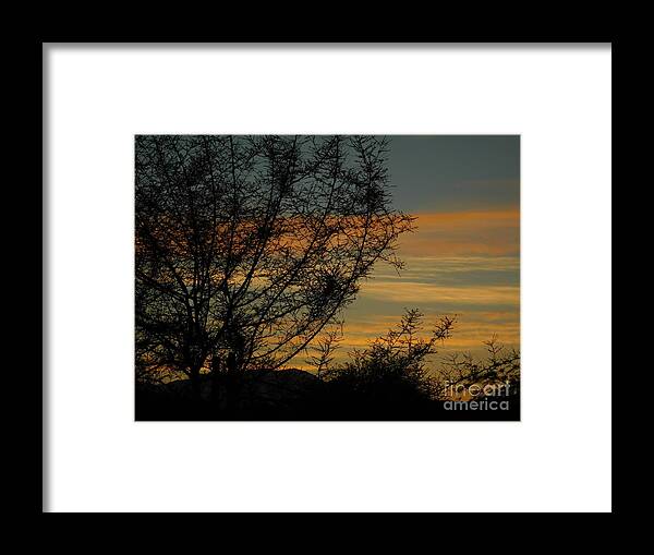 Sunset Framed Print featuring the photograph Solitude by Chris Tarpening