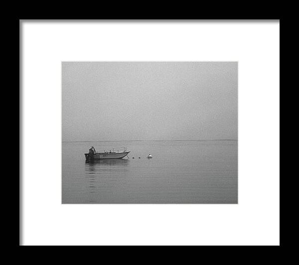 Powerboat Framed Print featuring the photograph Solo by Jim Feldman