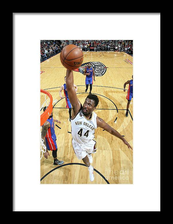 Smoothie King Center Framed Print featuring the photograph Solomon Hill by Layne Murdoch