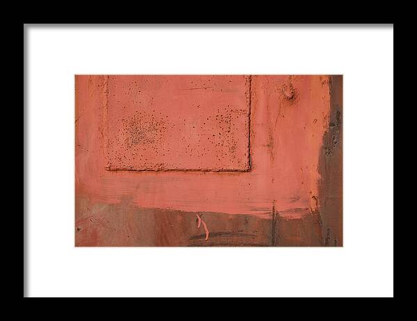 Abstract Framed Print featuring the photograph Some Abstract About Ketchup by Kreddible Trout