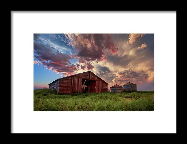 Red Framed Print featuring the photograph Something In The Red by Thomas Zimmerman