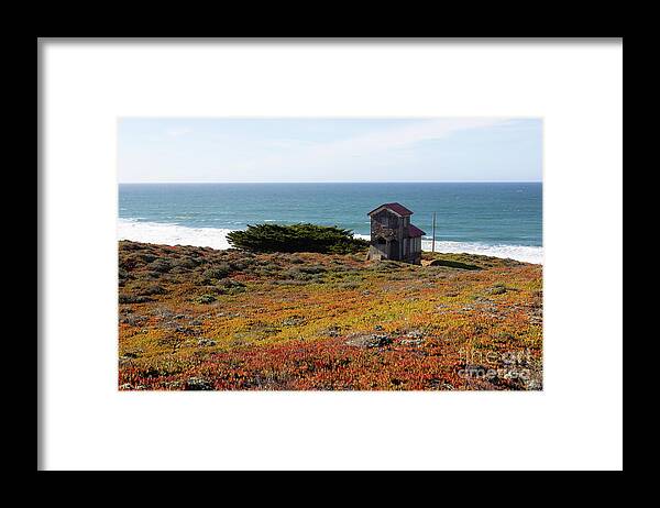 Wingsdomain Framed Print featuring the photograph South Beach Point Reyes California R1893 by San Francisco