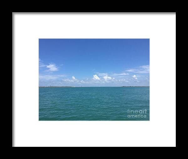  Framed Print featuring the photograph South Padre by Kari Myres