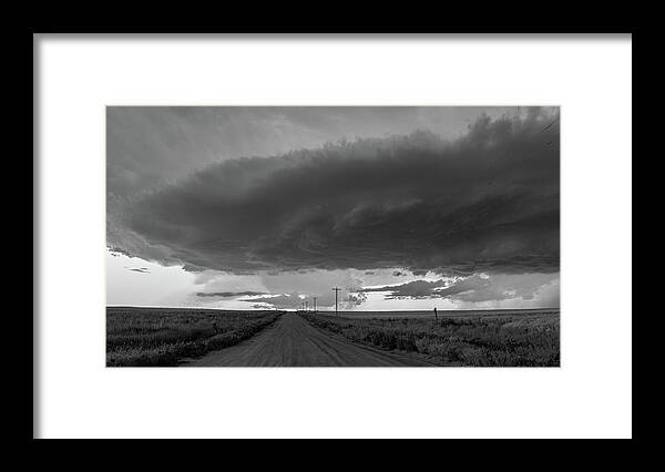 Nebraskasc Framed Print featuring the photograph Southwest Nebraska Chase Day 024 by NebraskaSC