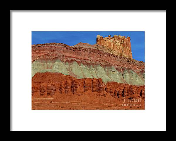 Landscape Framed Print featuring the photograph Southwestern Colors by Seth Betterly