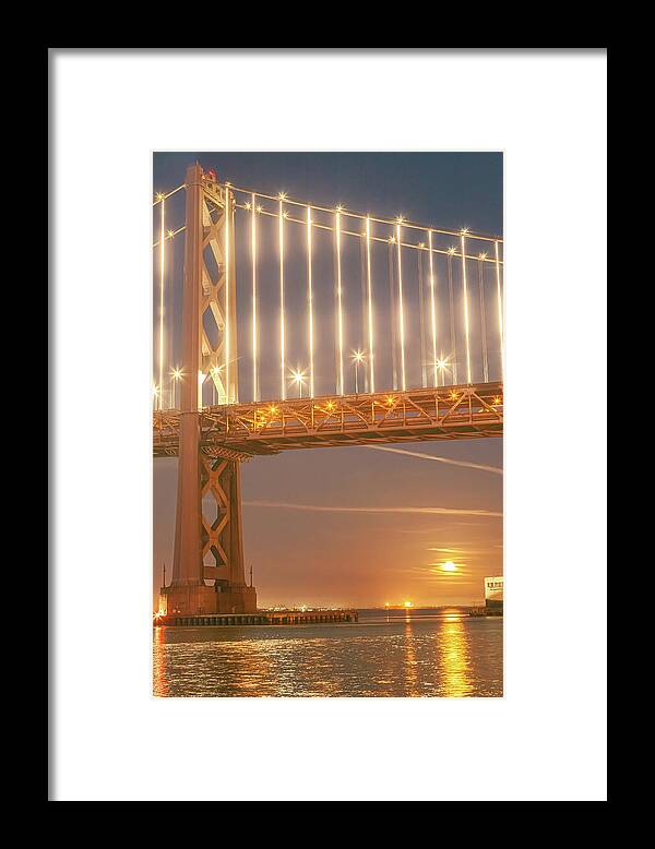 Moon Framed Print featuring the photograph Sparkle by Jonathan Nguyen
