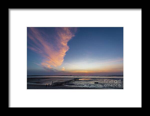 Blue Hour Framed Print featuring the photograph Spectacular Blue Hour by Eva Lechner