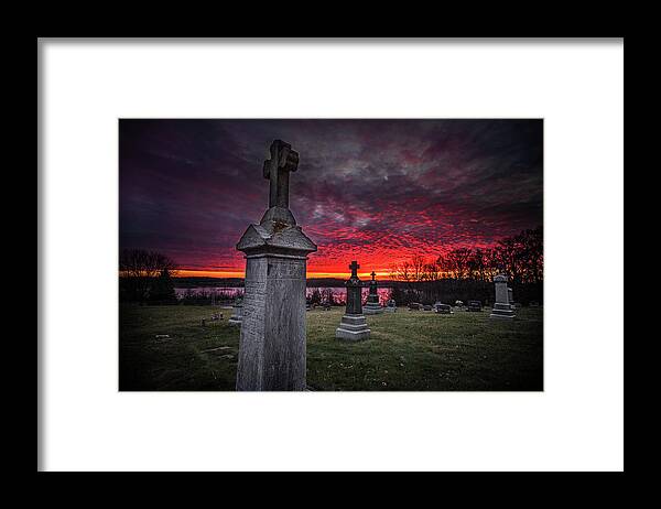  Framed Print featuring the photograph Spooky Vibes by Nicole Engstrom