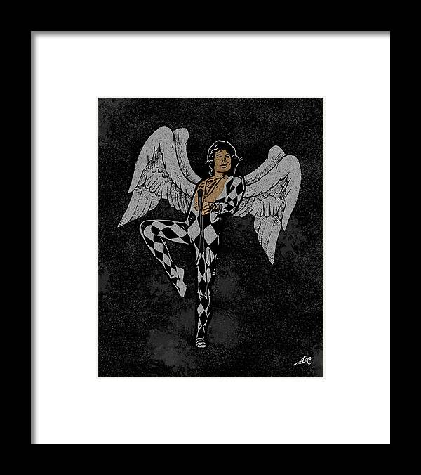 Spread Your Wings Framed Print featuring the digital art Spread Your Wings and Fly Away by Christina Rick