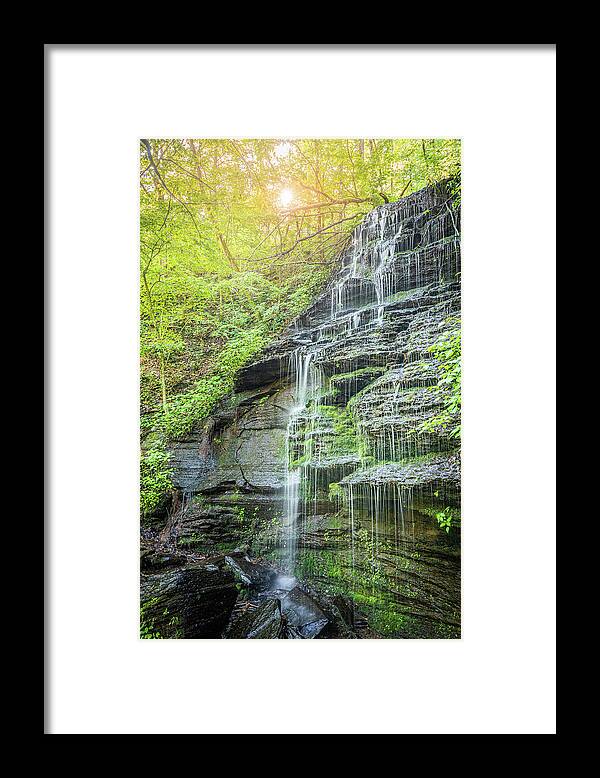 Fall Hollow Framed Print featuring the photograph Spring At Falls Hollow by Jordan Hill