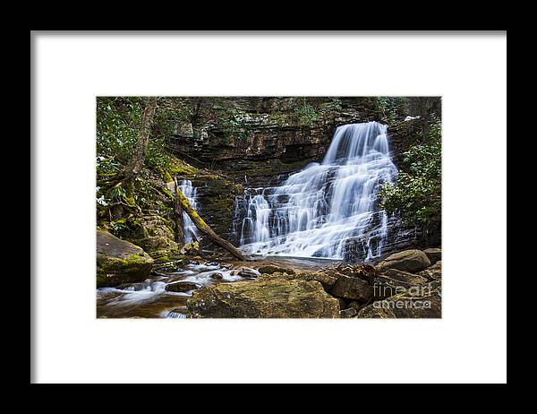 Landscape Framed Print featuring the photograph Spring in the Cherokee National Forest by Theresa D Williams
