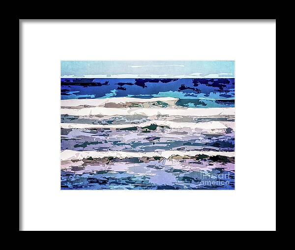 Seasonal Framed Print featuring the digital art Spring Thaw by Phil Perkins