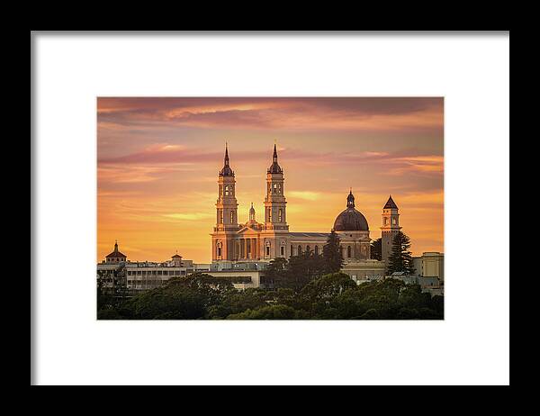 St. Ignatius Framed Print featuring the photograph St. Ignatius in Her Glory by Laura Macky