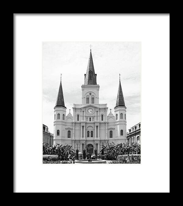 St. Louis Cathedral Framed Print featuring the photograph St. Louis Cathedral by Kimberly Blom-Roemer