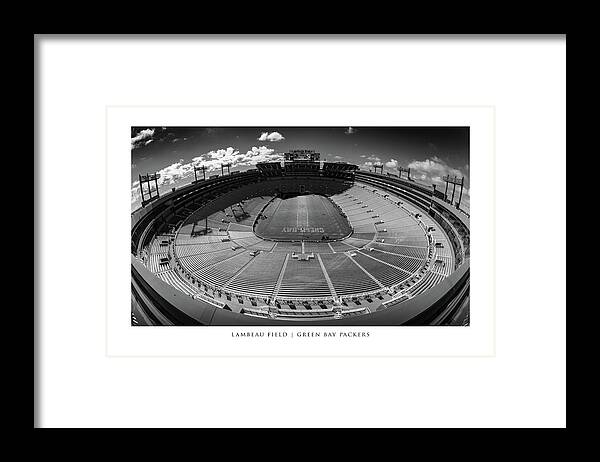 Green Bay Packers Framed Print featuring the photograph Green Bay Packers #72 by Robert Hayton