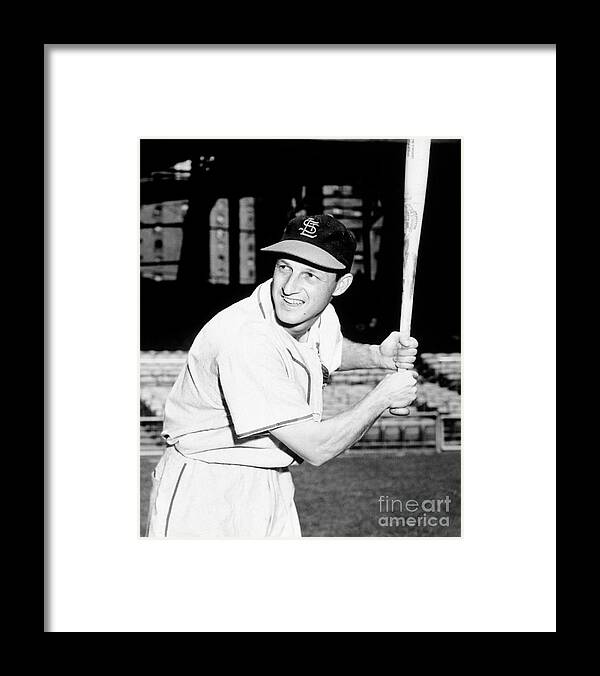Professional Sport Framed Print featuring the photograph Stan Musial by National Baseball Hall Of Fame Library
