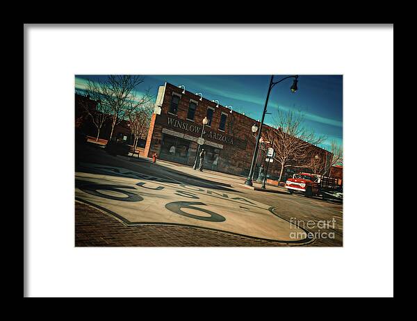 Standing On The Corner Framed Print featuring the photograph Standing On The Corner by Doug Sturgess