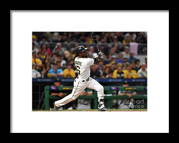 People Framed Print featuring the photograph Starling Marte by Joe Sargent
