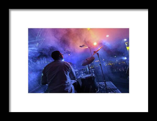 Maiden Voyage Festival Framed Print featuring the photograph Steam at Maiden Voyage Festival by Andrew Lalchan