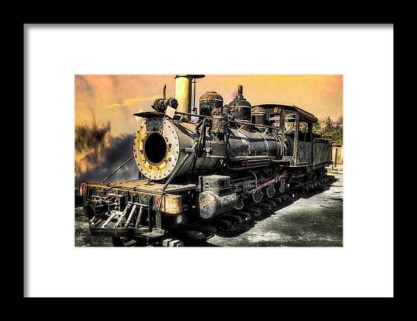 Steam Framed Print featuring the photograph Steam locomotive of the 99 N2 by Micah Offman