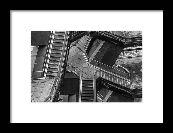 The Vessel Framed Print featuring the photograph Step to Step by Kristopher Schoenleber