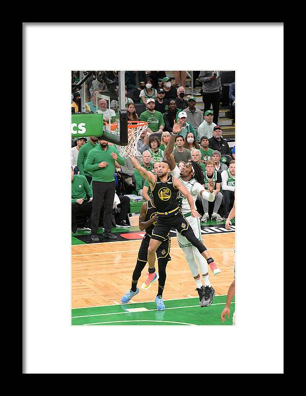 Stephen Curry Framed Print featuring the photograph Stephen Curry by Annette Grant