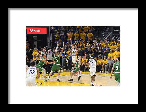 Stephen Curry Framed Print featuring the photograph Stephen Curry by Brian Babineau