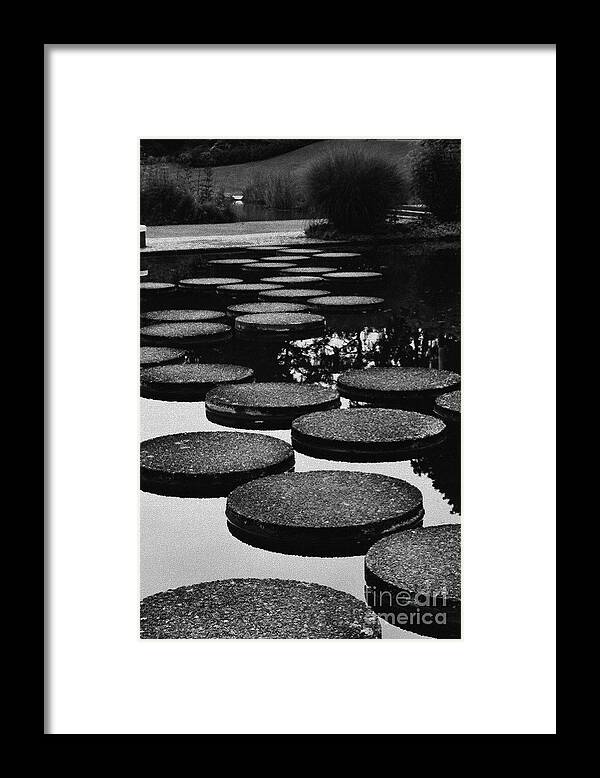 Hamburg Framed Print featuring the photograph Stepping Stones by Yvonne Johnstone