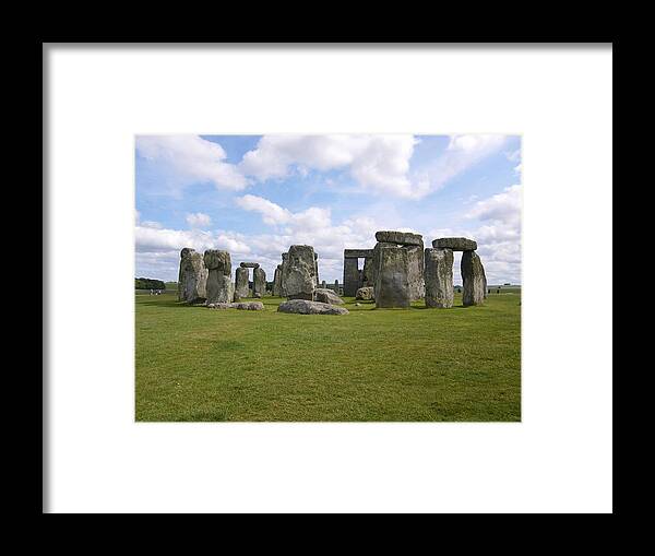 Stonehenge Framed Print featuring the photograph Stonehenge 2 by Lisa Mutch