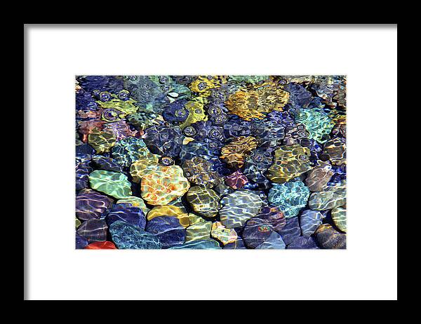 Stones Framed Print featuring the photograph Stones 6623 by Carolyn Stagger Cokley