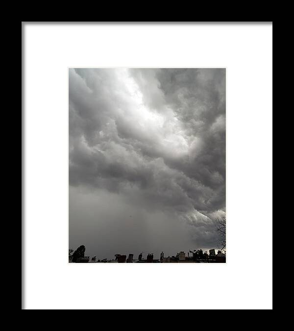 Climate Framed Print featuring the photograph Storm Clouds Over DC by Ari Beser