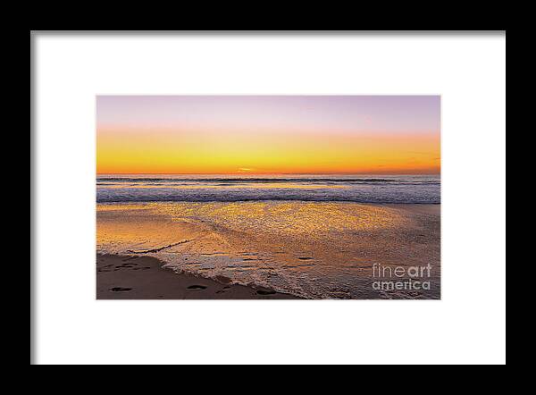 Strands Beach Framed Print featuring the photograph Strands Beach Sunset by Abigail Diane Photography