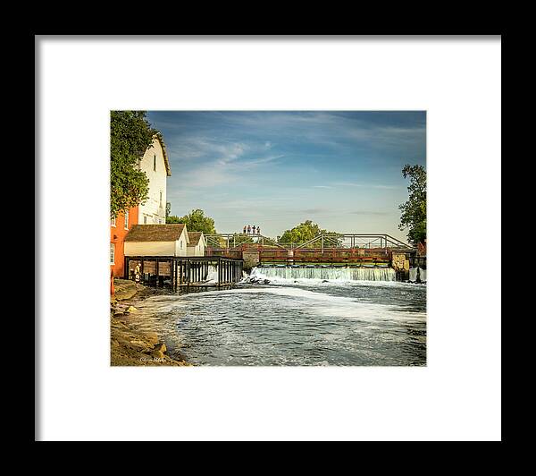 Mill Framed Print featuring the photograph Summer at the Mill by GLENN Mohs