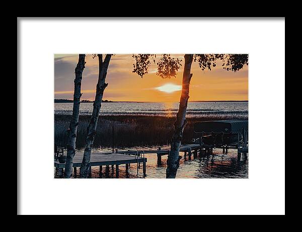 Summer Framed Print featuring the photograph Summer Sunsets by Pablo Saccinto