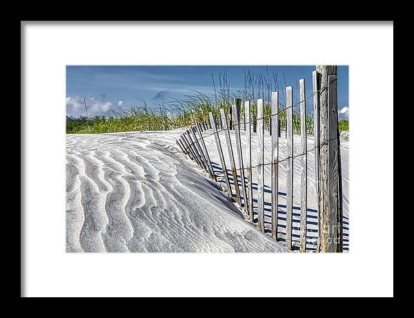 Pawley's Island Framed Print featuring the photograph Summer Beach Vacation by Rebecca Caroline Photography