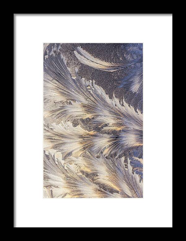 Abstract Framed Print featuring the photograph Sun and Ice no. 11 by Bruce Davis