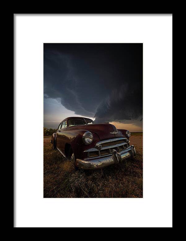 South Dakota Framed Print featuring the photograph Sunday Drive by Aaron J Groen