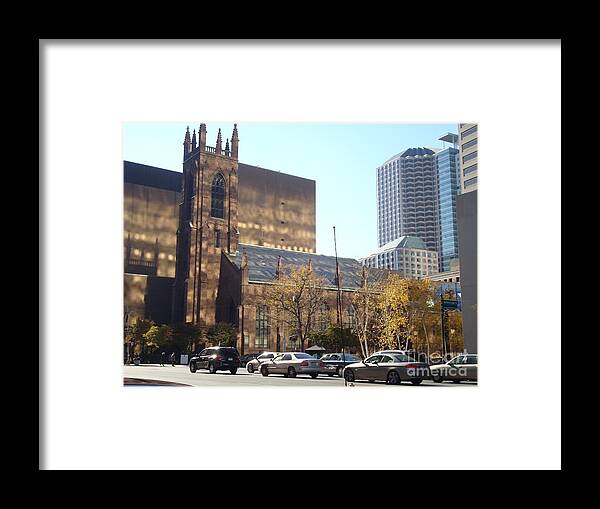 Hartford Framed Print featuring the photograph Sunday Morning by B Rossitto