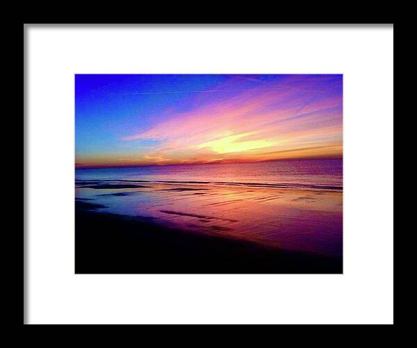 Sunrise Framed Print featuring the photograph Sunrise 3 by Michael Stothard