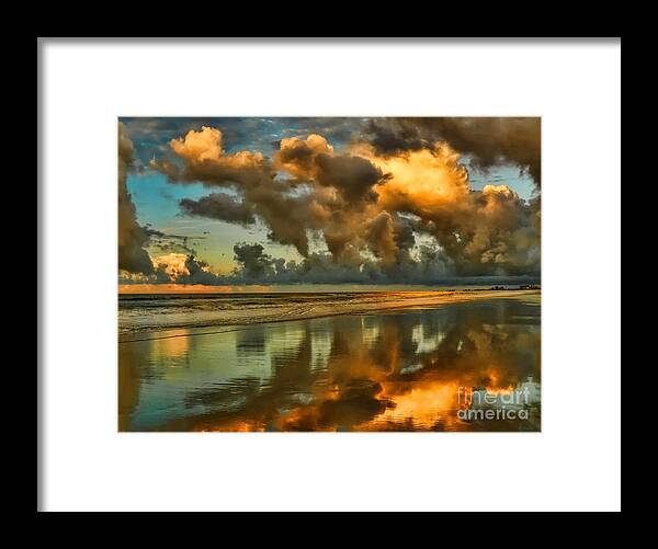 Sunrise Framed Print featuring the photograph Sunrise At Myrtle Beach II by Jeff Breiman