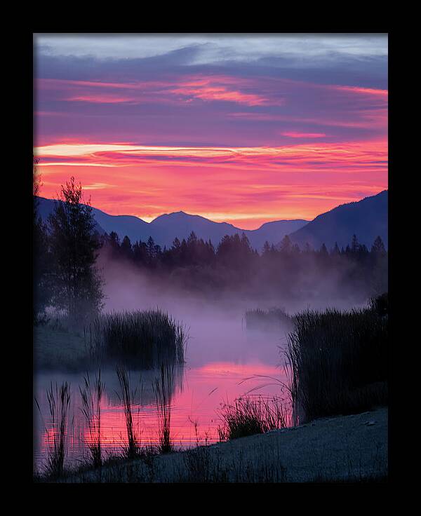 Sunrise at Whitefish MT 7 31 22 by Jack Bell
