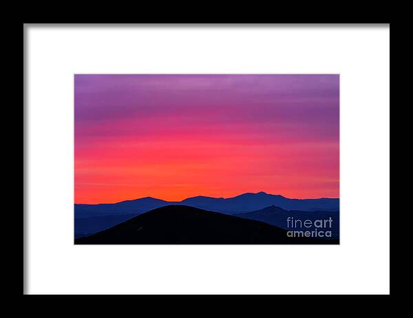 Sunrise Framed Print featuring the photograph Sunrise in San Marcos by Rich Cruse