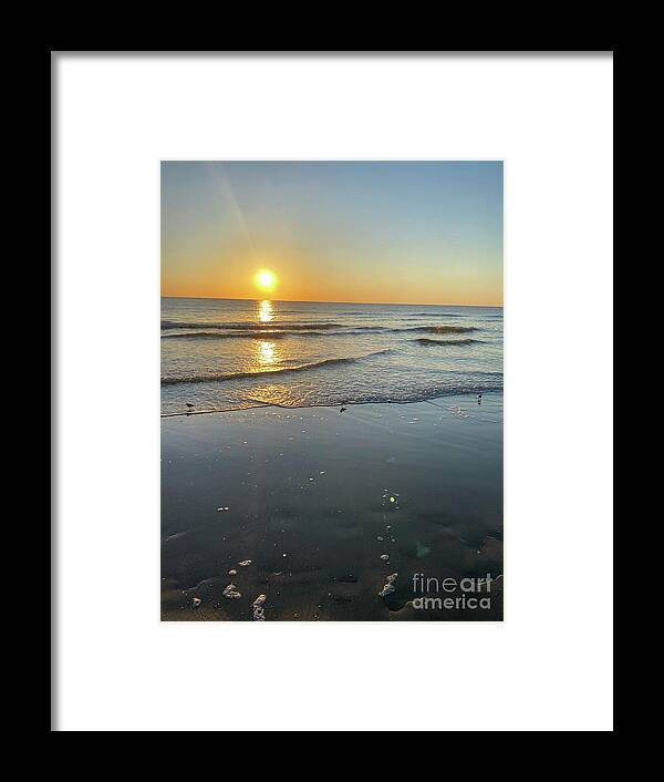 Sunset Framed Print featuring the photograph Sunrise by LeLa Becker