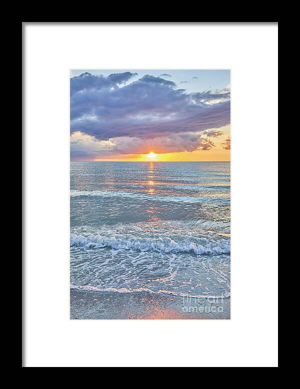 Dawn Framed Print featuring the photograph Sun's Eyelashes by Brian Kamprath