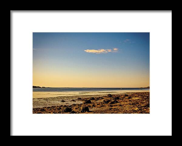 Acadia Framed Print featuring the photograph Sunset - Acadia National Park by Amelia Pearn