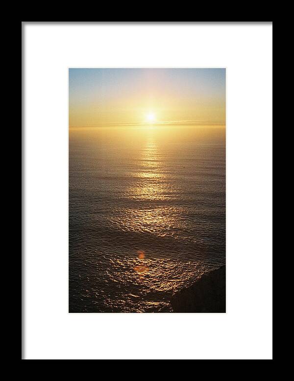 Bright Framed Print featuring the photograph Sunset by Barthelemy de Mazenod