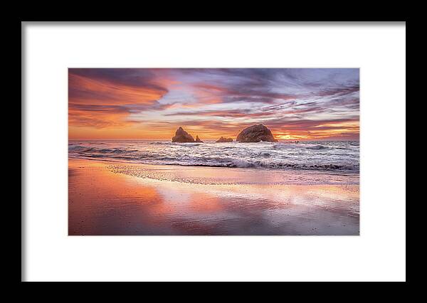 Beautiful Framed Print featuring the photograph Sunset Bliss by Gary Geddes