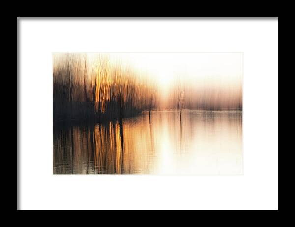 Sunset Framed Print featuring the photograph Sunset Reflections by Forest Floor Photography