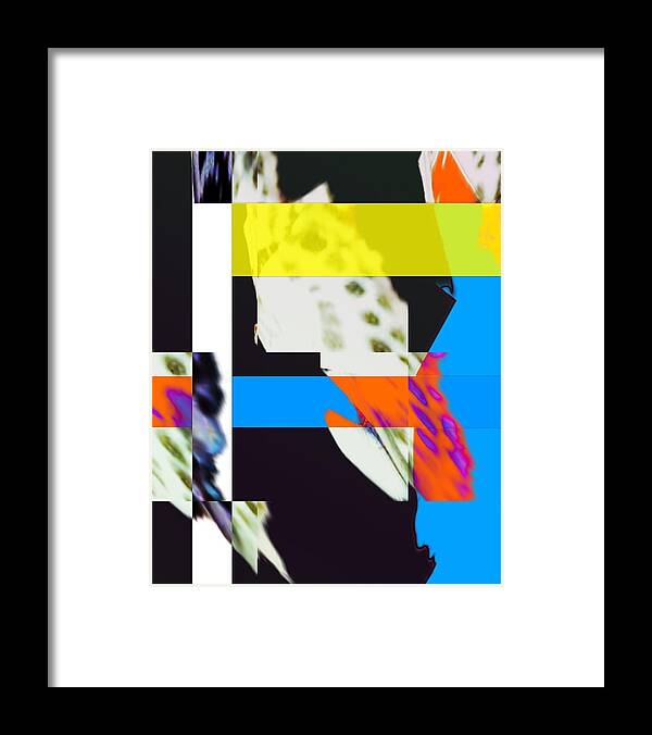 Abstract Framed Print featuring the digital art Sunshine on the Lake by Jeremiah Ray